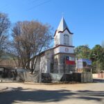Plaza e iglesia de Guacarhue