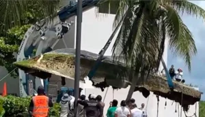 Cancún retira 14 embarcaciones abandonadas de la laguna Nichupté