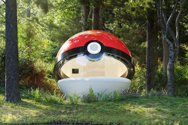 Una Pokébola habitable en Hokkaido para dormir como en Pokémon Sleep