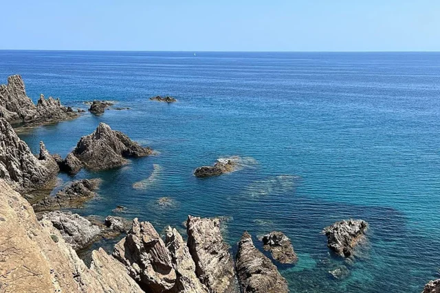 Paisajes volcánicos de otro planeta en Cabo de Gata, Almería