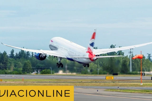 British Airways mantiene todo el año su vuelo directo Londres-San José