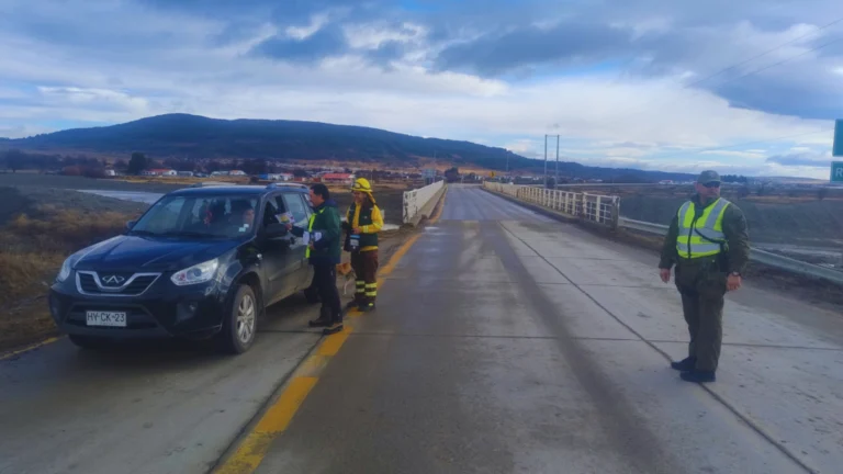 Operativo de CONAF y Carabineros en Agua Fresca por Fiestas Patrias