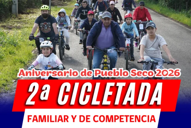 2ª Cicletada Familiar y de Competencia por el Aniversario de Pueblo Seco 2026
