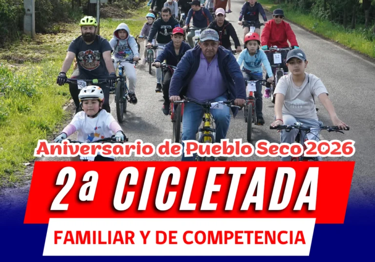 2ª Cicletada Familiar y de Competencia por el Aniversario de Pueblo Seco 2026