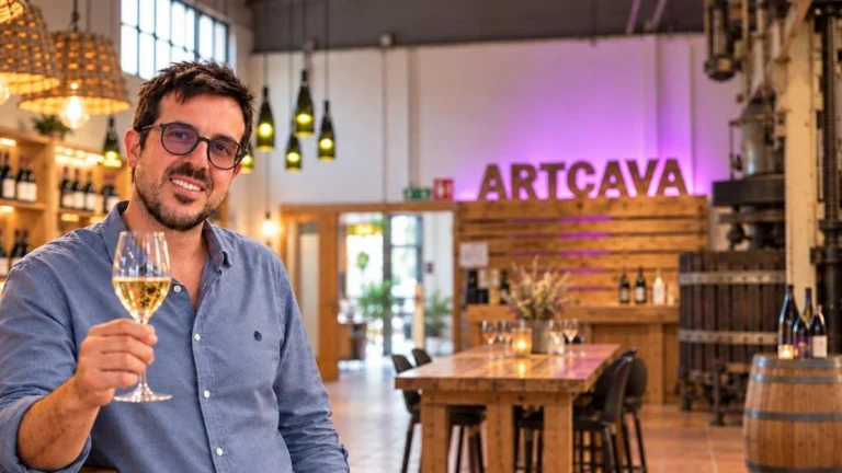 El repetidor de bachillerato que hoy enseña vino en el Penedès