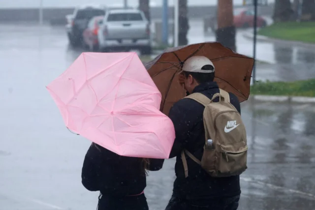 Temporal en el sur: lluvias y vientos de hasta 63 km/h entre miércoles y domingo