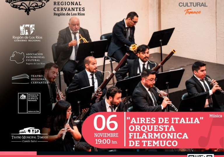 Aires de Italia Orquesta Filarmónica de Temuco