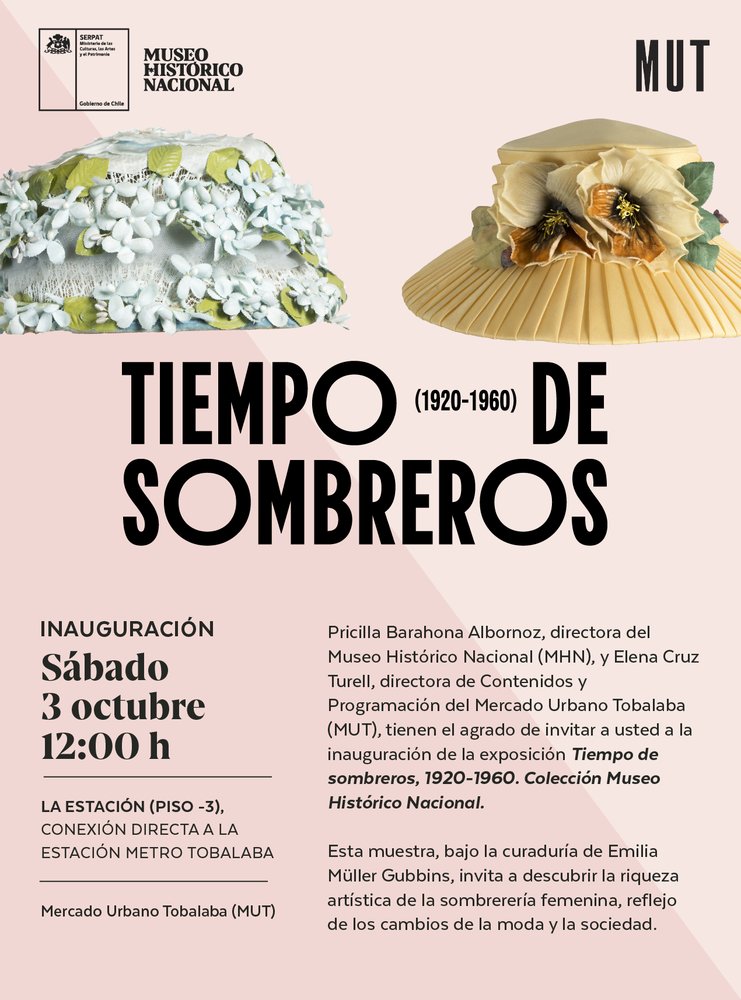 Apertura exposición Tiempo de sombreros, 1920-1960. Colección Museo Histórico Nacional