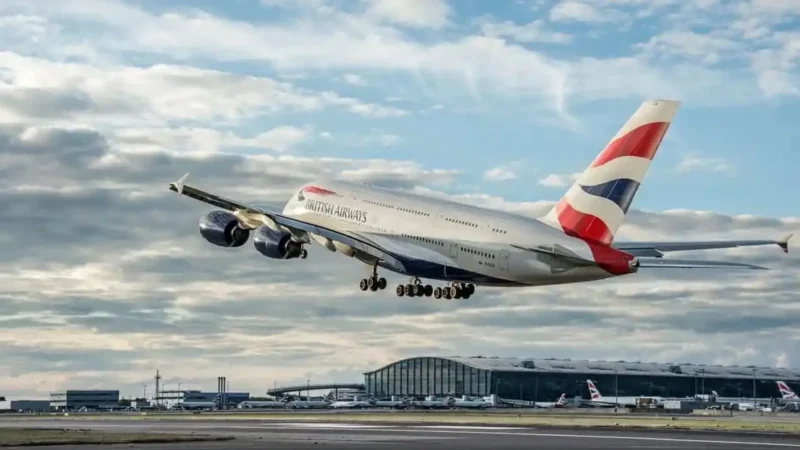 British Airways mantiene todo el año su vuelo directo Londres-San José