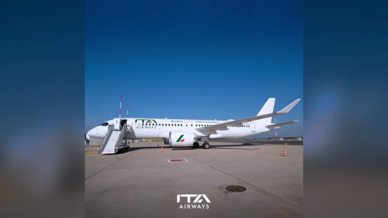 Roma-Caracas: ITA Airways retoma el vuelo directo tras 12 años