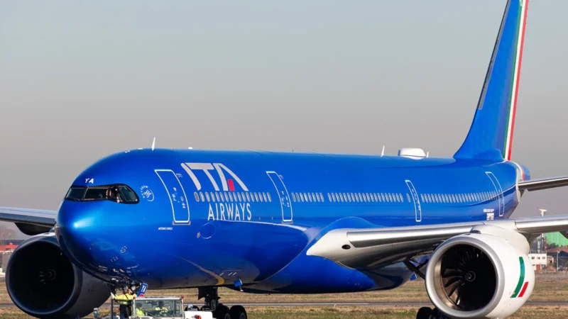 ITA Airways unirá Roma y Caracas con vuelo directo desde marzo 2027