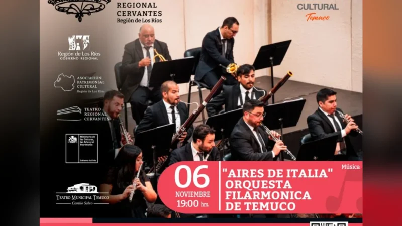 Aires de Italia Orquesta Filarmónica de Temuco