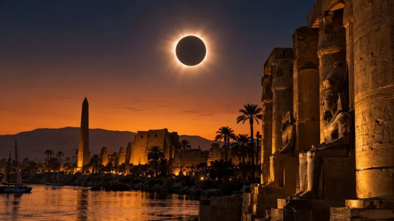 Eclipse total en Luxor 2027: el fenómeno que mueve viajeros desde Chile