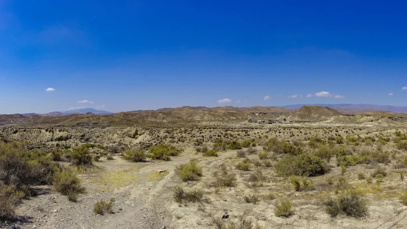 Desierto de Tabernas: el único desierto europeo que fue mar y hoy es set de cine