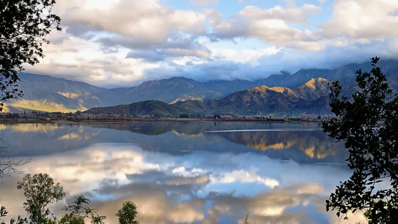 Laguna Aculeo alcanza su nivel más alto desde 2010 tras lluvias de 2026