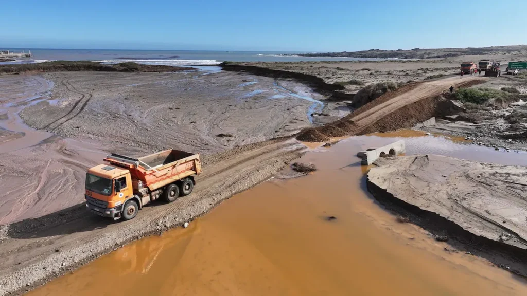 MOP inicia reconstrucción en Atacama con $115 mil millones tras sistema frontal