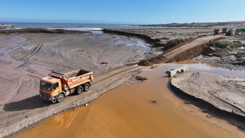 MOP inicia reconstrucción en Atacama con $115 mil millones tras sistema frontal