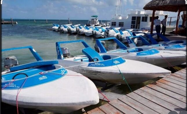 Lluvias en Cancún: restringen navegación de embarcaciones menores