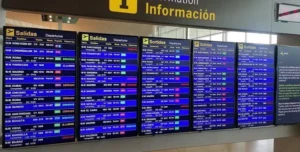 Temporal en Barcelona cancela 412 vuelos en El Prat durante el fin de semana
